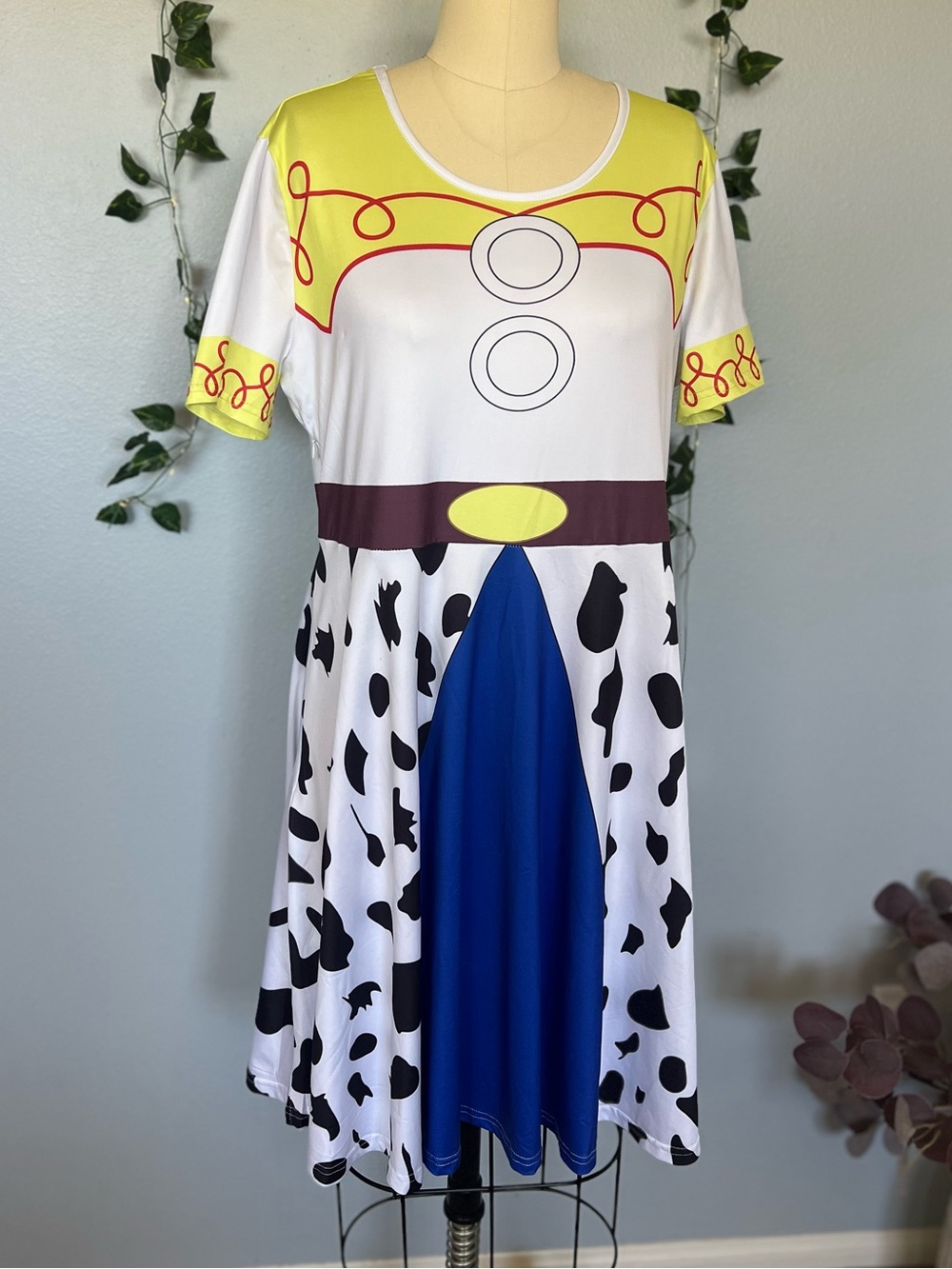 Toy Story Jessie-Inspired Graphic Dress